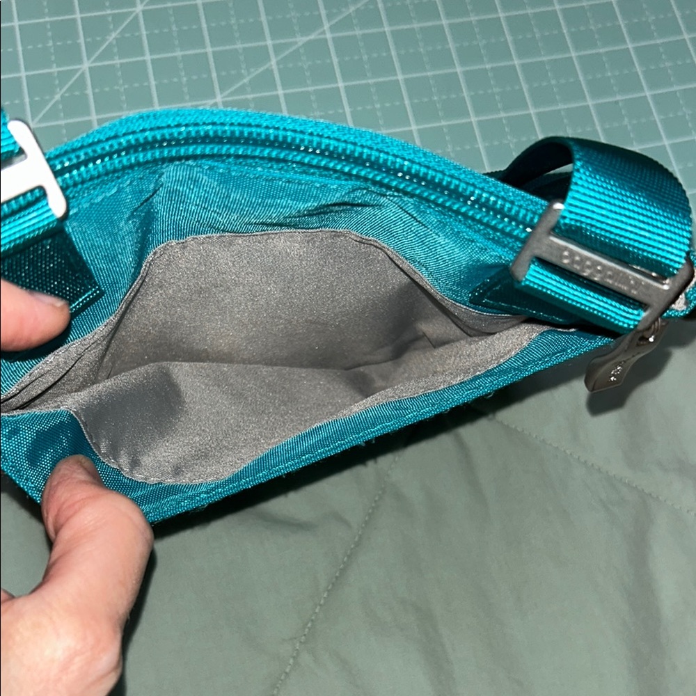 Baggallini Turquoise Crossbody Bag - Picture 4 of 8